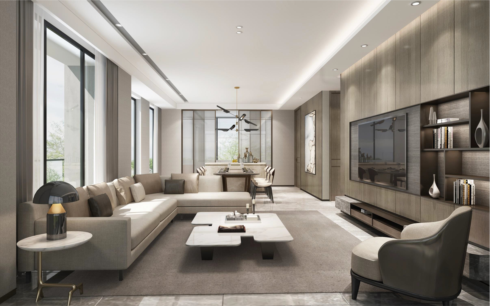 【上海】叠拼豪宅样板房丨PPT设计方案丨